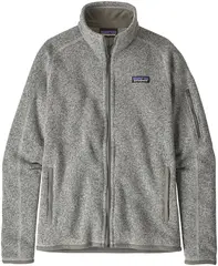 Patagonia W Better Sweater Jkt XS Fleecejakke, Birch White, dame