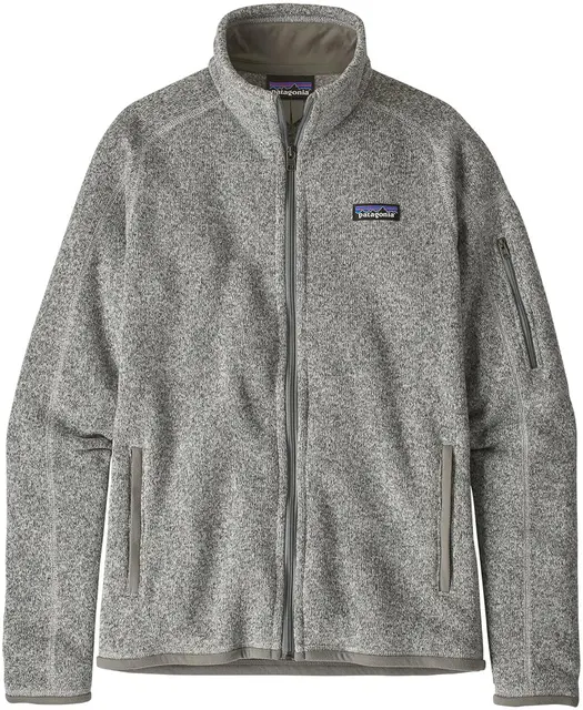 Patagonia W Better Sweater Jkt XS Fleecejakke, Birch White, dame 