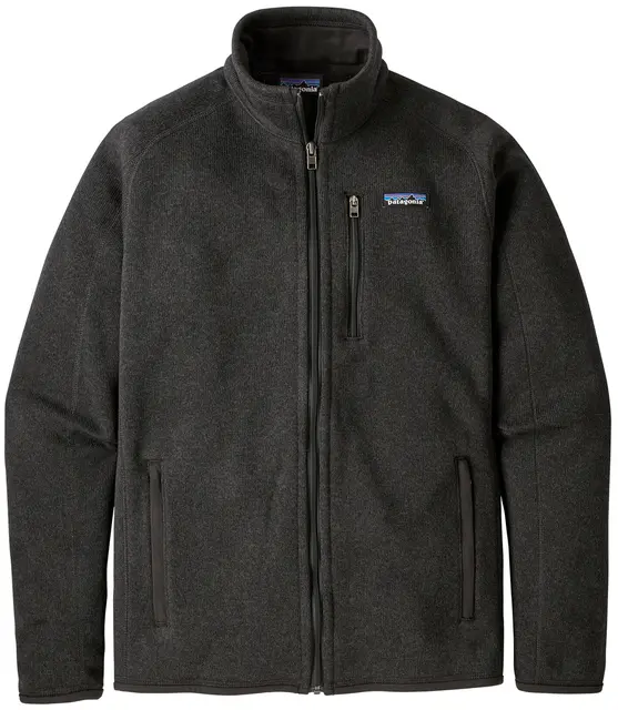 Patagonia Better Sweater Jkt XL Black Fleecejakke til herre 