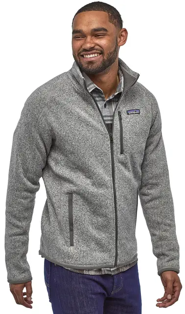 Patagonia Better Sweater Jkt XS Fleecejakke, Stonewash, herre 