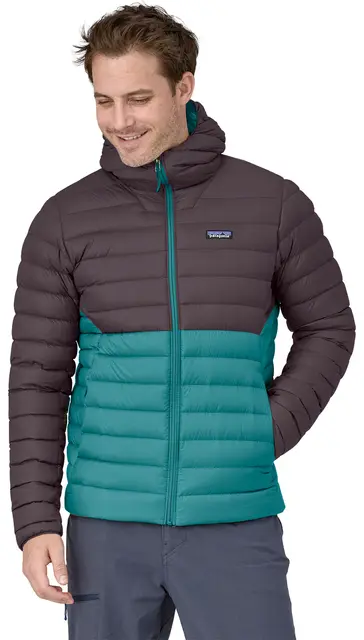 Patagonia Down Sweater Hoody Belay B M Varm dunjakke til herre 