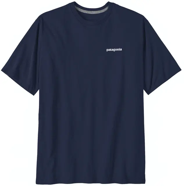 Patagonia M P-6 Logo Responsibili-Tee XS Classic Navy T-skjorte med patagonialogo 