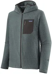 Patagonia M R1 Air Full-Zip Hoody M Nouveau Green fleecejakke til herre