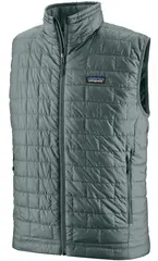 Patagonia Nano Puff Vest Nouveau Green S Lett og varm vest til all slags bruk