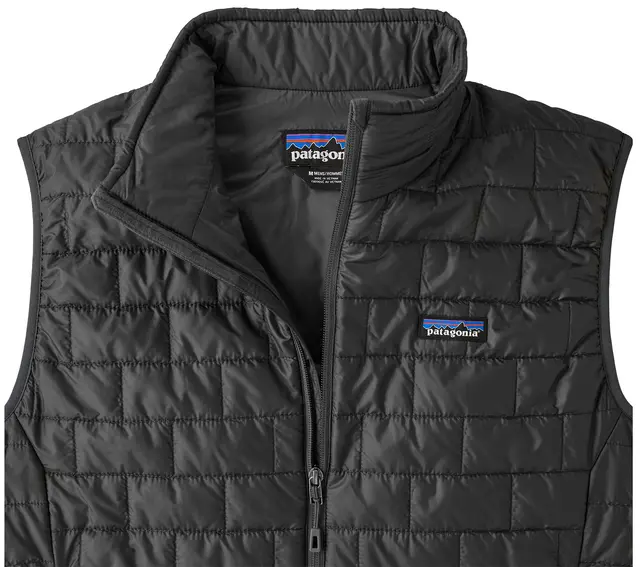 Patagonia Nano Puff Vest Black XXL Lett og varm vest til all slags bruk 