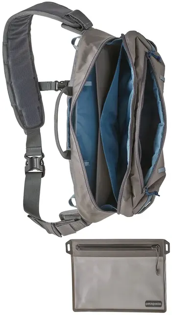Patagonia Stealth Sling 10L Noble Grey Vanntett skulderbag 