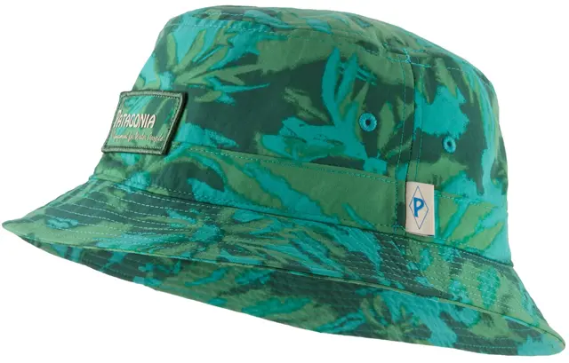Patagonia Wavefarer Bucket Hat S Conifer Green 