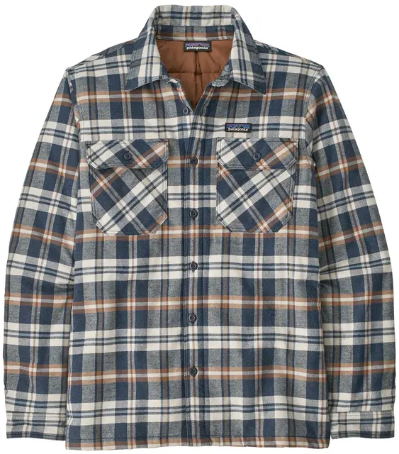 Patagonia Fjord Flannel Jacket S New Navy 