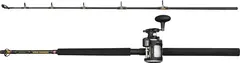 Penn Wave Warrior Linecounter Combo Havfiskesett 2-delt 6&#39; 30lbs