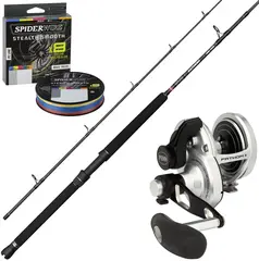 Penn Fathom Deepsea 2-speed 12-30lb Havfiskesett