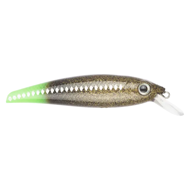 Prey Salmon Target Glow Tail 8,5cm Wobbler som flyter og kaster langt 