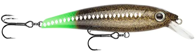 Prey Salmon Target Glow Tail 8,5cm Wobbler som flyter og kaster langt 
