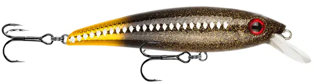 Prey Salmon Target Gold Tail 8,5cm Wobbler som flyter og kaster langt 