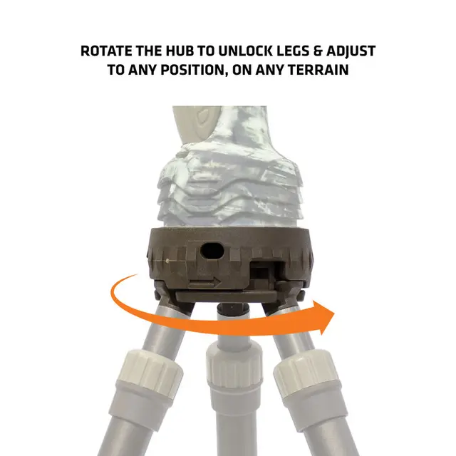 Primos Trigger Stick Gen3 24"-62" Tall Stående tripod skytestokk og skytestøtte 