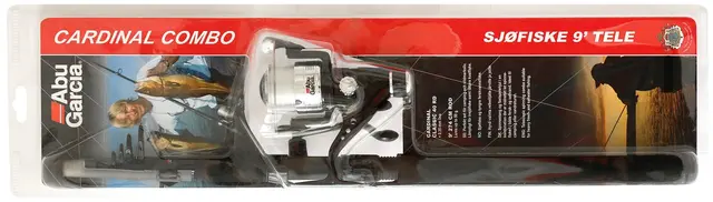 Abu Garcia Cardinal Teleskop Vildmark 9' Teleskopstang med snelle og snøre 