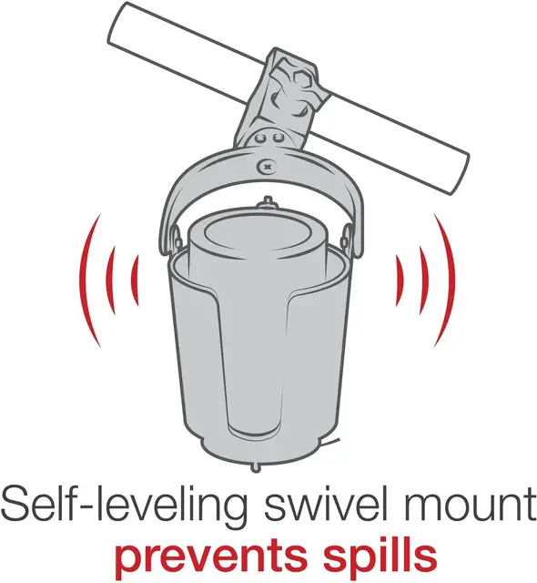 RAM Level Cup Drink Holder w/Tough Claw Selvjusterende koppholder 