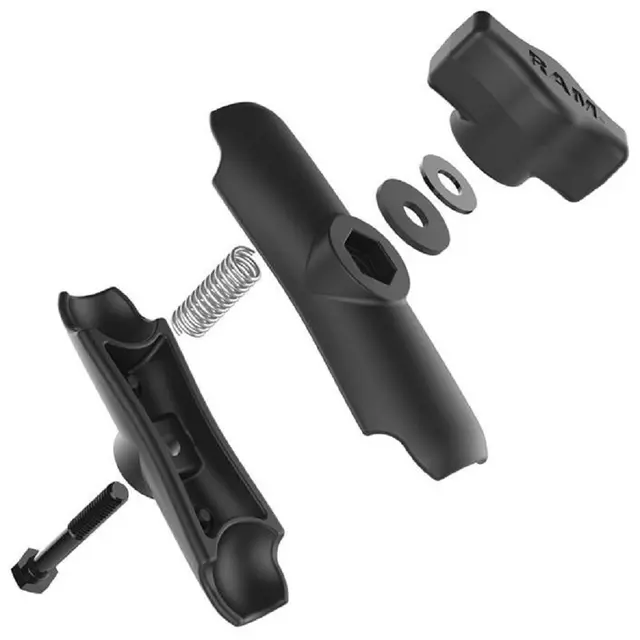 RAM Double Socket Arm - B Size Medium Medium arm for kulefester i størrelse B 