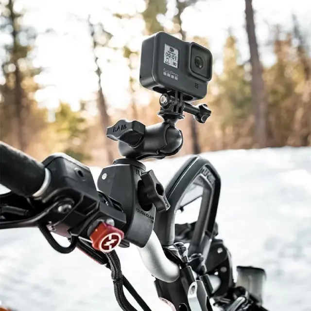 RAM Tough-Claw Action Camera Mount Feste med klype og arm for actionkamera 