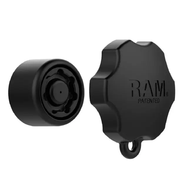 RAM Pin-Lock Security Knob for C Socket Strammer med nøkkel til kulestørrelse C 