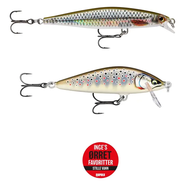 Rapala Inge Rønnings Ørretfavoritter Stille Vann, 2 Pk 