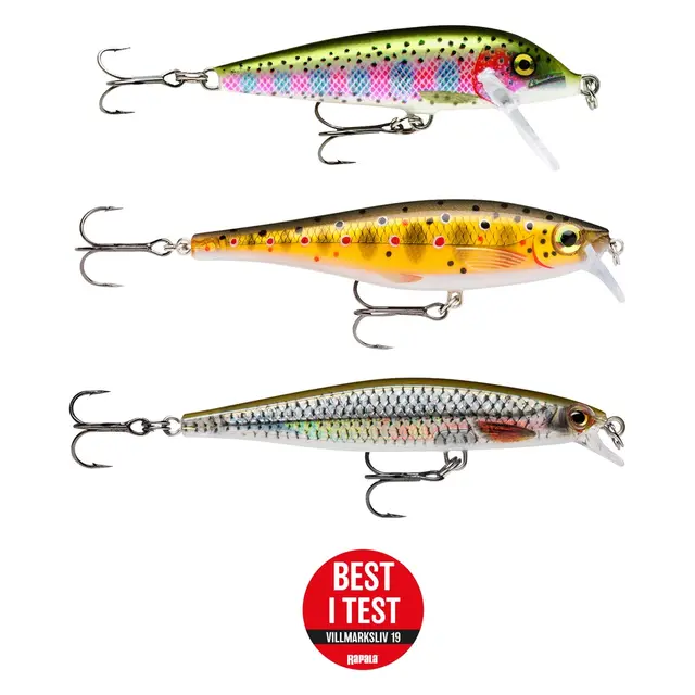 Rapala Best i Test Ørret 3pk 