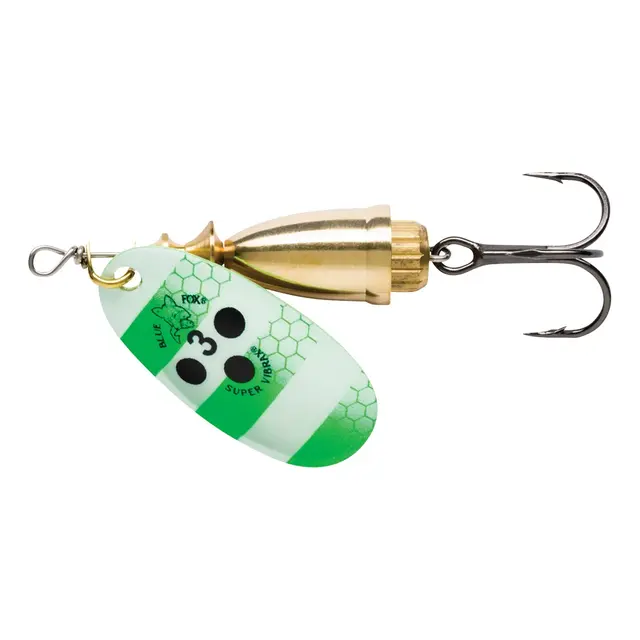 Blue Fox Vibrax UV FGWSU 6g Kjøp 8 spinnere og få gratis slukboks 