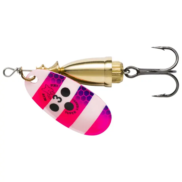 Blue Fox Vibrax UV PPSU 6g Kjøp 8 spinnere og få gratis slukboks 