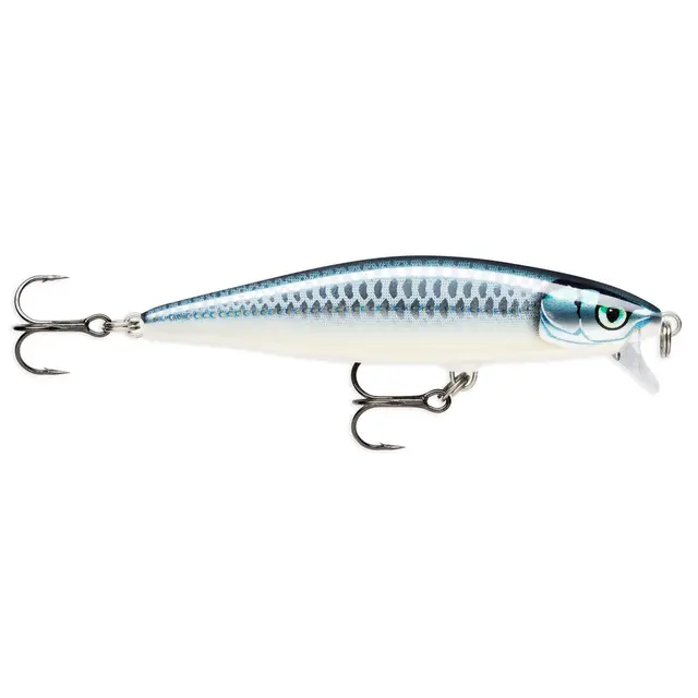 Rapala FLAT RAP BAP 8cm Kraftig svømmebevegelse 