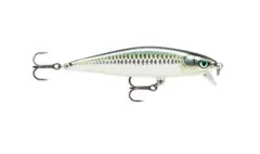 Rapala FLAT RAP BLK 8cm Kraftig sv&#248;mmebevegelse