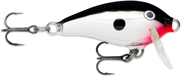 Rapala Mini Fat Rap 3cm CH Saktesykende wobbler med tight bevegelse 