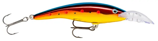 Rapala Scatter Rap Tail Dancer GOL 9cm Wobbler med uberegnelig lokkende gange 