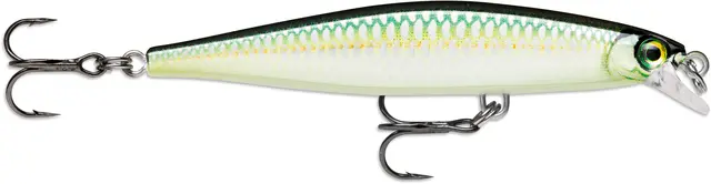 Rapala Shadow Rap BLK 11cm Imitasjon av døende byttefisk 