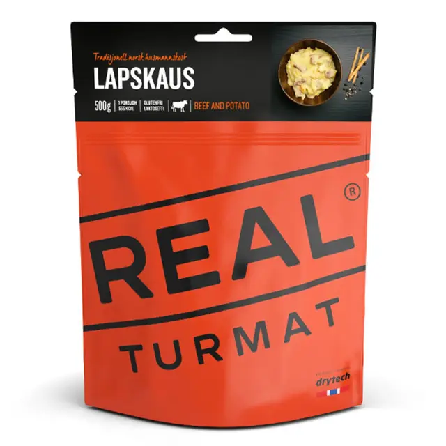 Real Turmat Stormix 10-pack God og variert turmat for lengre turer 