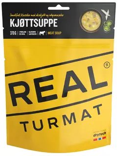 Real Turmat Kj&#248;ttsuppe Klassiker med oksekj&#248;tt og rotgr&#248;nnsaker