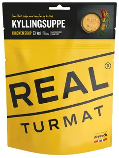 Real Turmat Kyllingsuppe Smakfull suppe med kylling