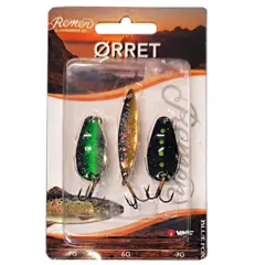 Remen Blue Fox &#216;rret sluksett 3-pack effektive &#248;rretsluker