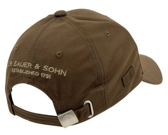 Sauer Cap Brown Sauer caps med logo 