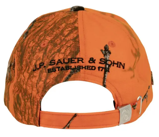 Sauer Caps Orange Sauer orange camo caps med logo 