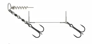 Savage Gear Spin Rig Solid stinger til softbaits