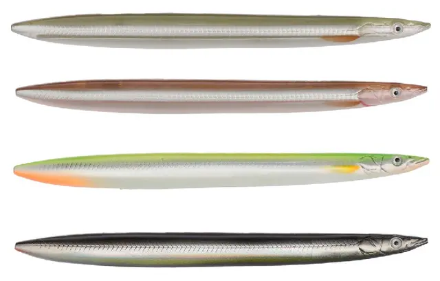 Savage Gear 3D Line Thru Sandeel 27g Motor Oil UV 15cm 