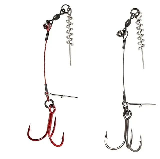 Savage Gear Corkscrew Stinger #1 Carbon49, 23kg, 2 stk 