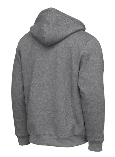 Savage Gear Classic Zip Hoodie S Komfortabel hettegenser, Grey Melange 