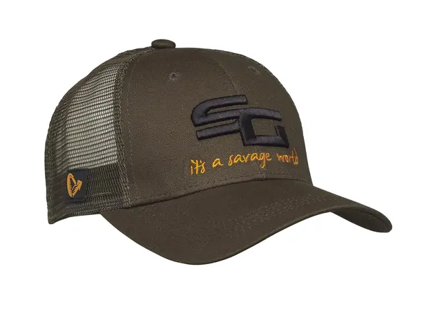 Savage Gear SG4 Cap One size, Olive Green 