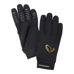 Savage Gear Neoprene Stretch Glove M Black, Neopren Hanske