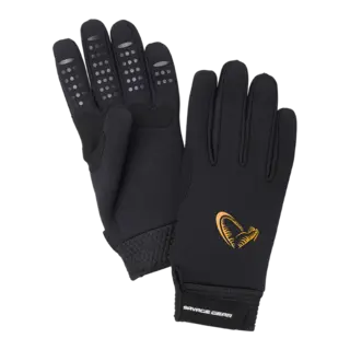 Savage Gear Neoprene Stretch Glove Black, Neopren Hanske