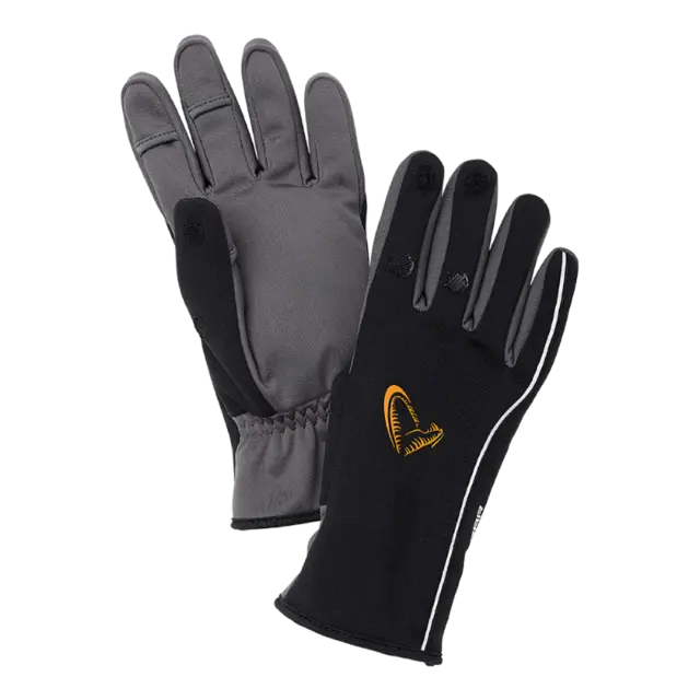 Savage Gear Softshell Winter Glove M Black, Hanske 