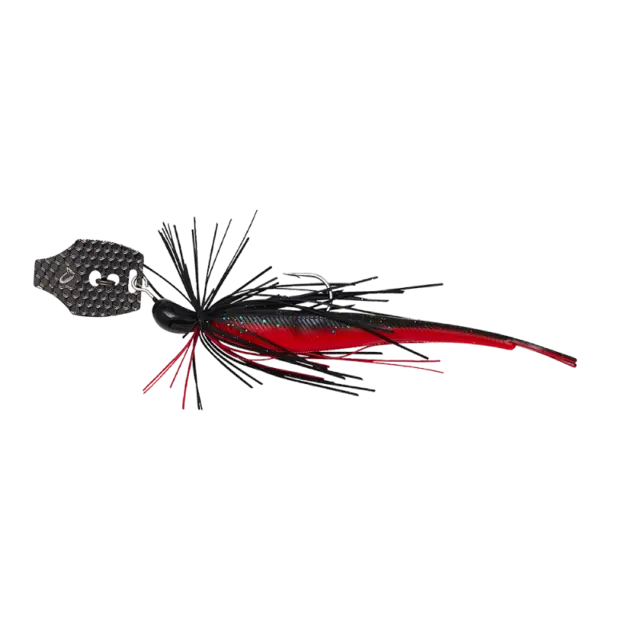 Savage Gear Crazy Swim Jig Black n Red 10cm 8,5g 