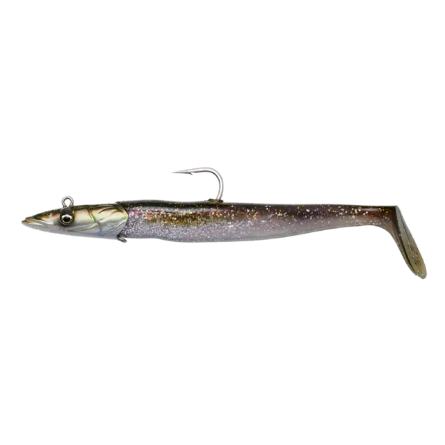 Savage Gear Sandeel V2 18cm 86g Green Silver 