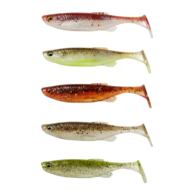 Savage Gear Fat Minnow T-Tail 7,5cm 5g Clearwater Mix 5-pack 