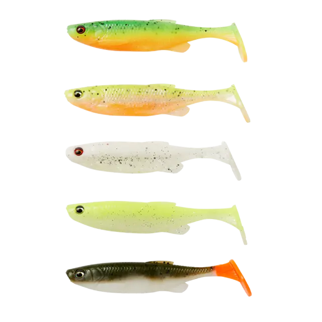 Savage Gear Fat Minnow T-Tail 7,5cm 5g Darkwater Mix 5-pack 